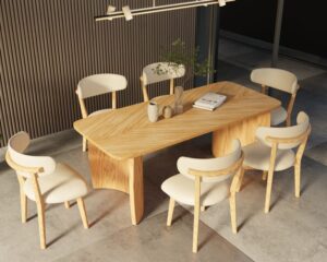 Bàn Ăn 6 Ghế Hiện Đại – Gắn Kết Cả Nhà Trong Mỗi Bữa Cơm 16 Ban-An-6-Ghe-Hien-Dai