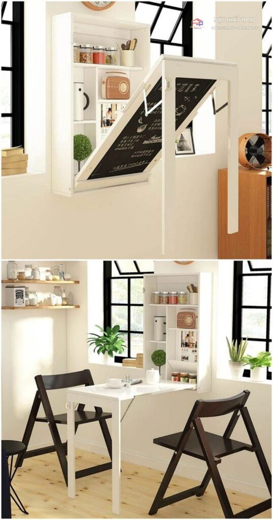 Bàn Ăn Gắn Tường – Mở Khi Cần, Gọn Khi Không 4 Ban-An-Gan-Tuong