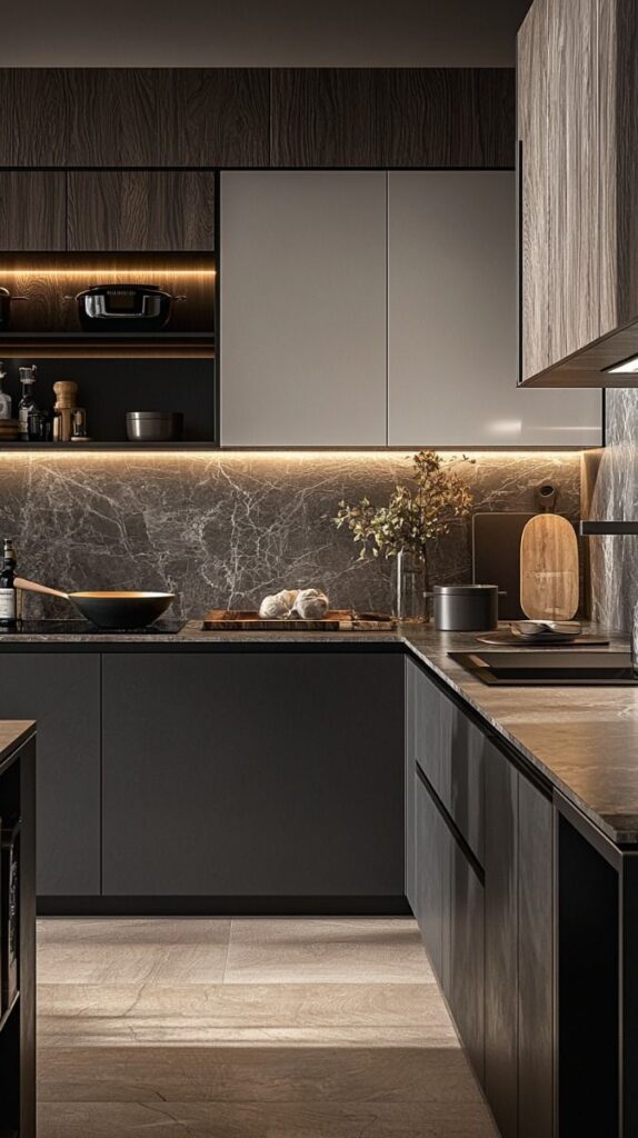 Đảo Bếp Hiện Đại – Tăng Diện Tích Sử Dụng Mà Vẫn Sang Trọng 4 Dao-Bep-Hien-Dai